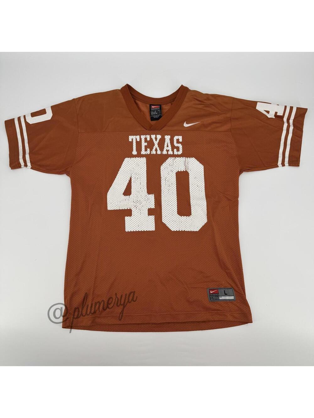 Nike University of Texas Men’s Football Longhorn Jersey #40 Size L